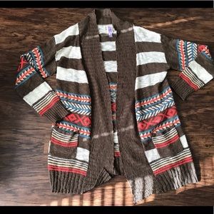 alta | tribal knit cardigan